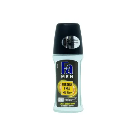 Fa Freshly Free Lime & Ginger Scent 24h Deodorant 50ml — FA fragrance