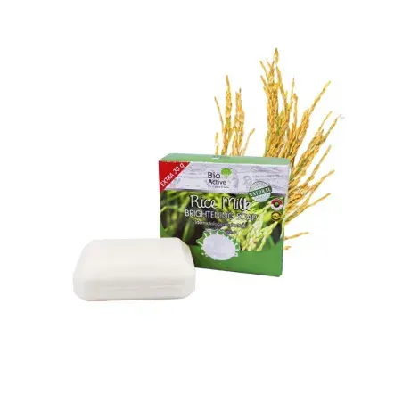 Bio Active Rice Milk Brightening Soap 70gm — BIO ACTIVE body care product