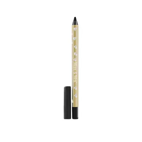Miss & Mrs. Slide Waterproof Pencils - Black 01 — MISS & MRS beauty product