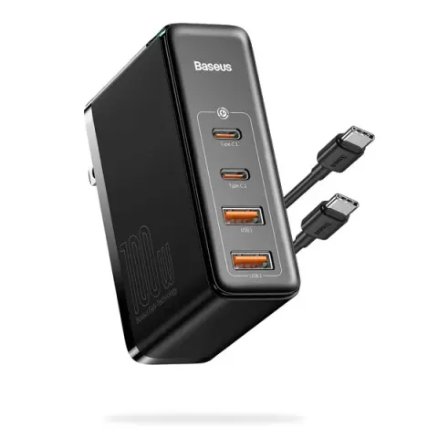 Baseus GaN2 Pro Quick Charger 2C+2U 100W — Baseus