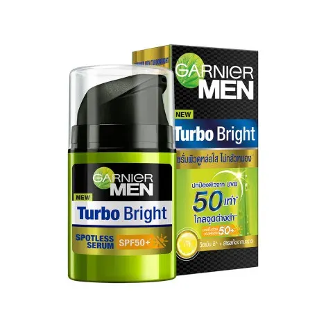 Garnier Men Turbo Bright Spotless Serum SPF50+ 40ml — GARNIER sunscreen