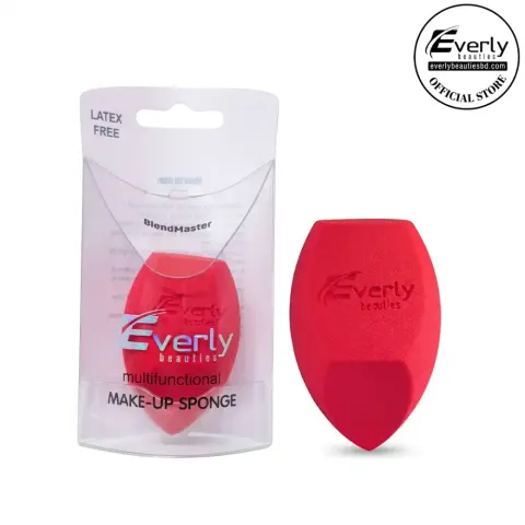 Everly Beauties Blend Master Multifunctional Makeup Sponge - Red — Everly Beauties