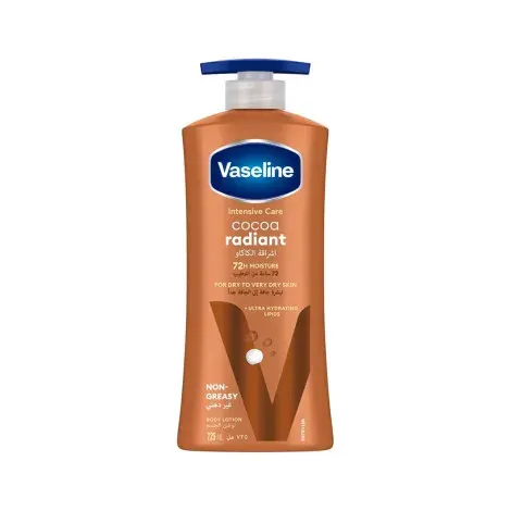 Vaseline Intensive Care Cocoa Radiant 72H Moisture Body Lotion 725ml — VASELINE body care product