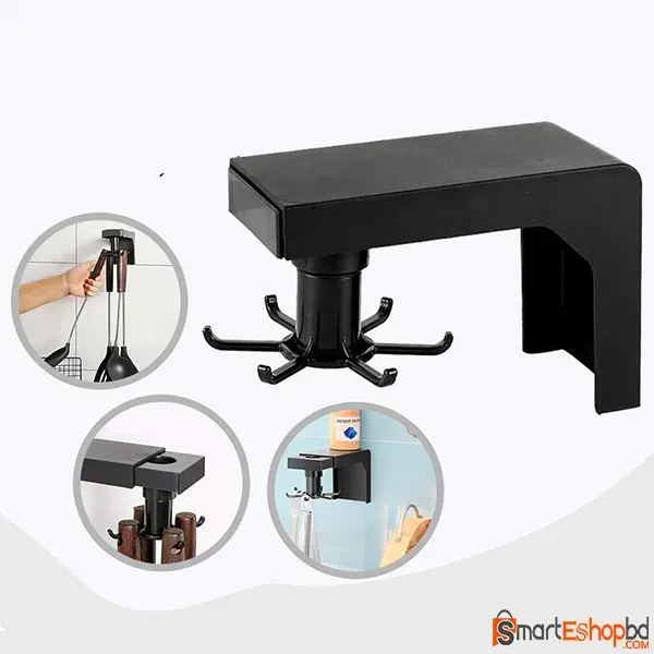 360 Degrees Kitchen Rotating Hook