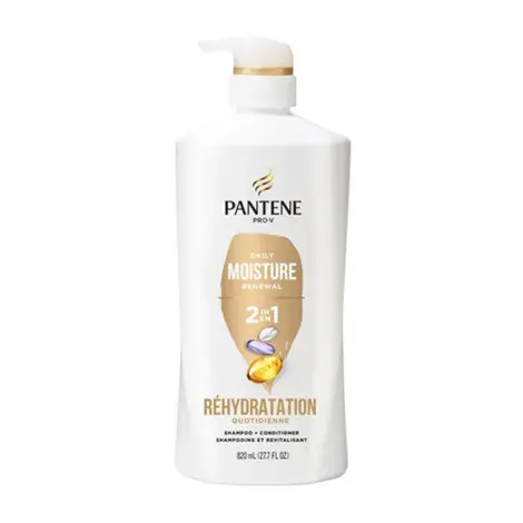 Pantene Daily Moisture Renewal 2-in-1 Rehydration Shampoo & Conditioner 820ml — PANTENE hair care product