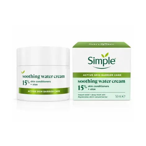 Simple Soothing Water Cream 50ml — SIMPLE moisturiser