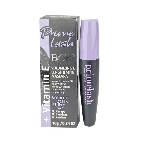 BOB Prime Lash volumizing & Lengthening Mascara 10g — BOB makeup product