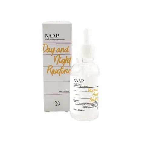 Naap Day & Night Routine Vita C Brightening Ampoule 30ml — NAAP face serum