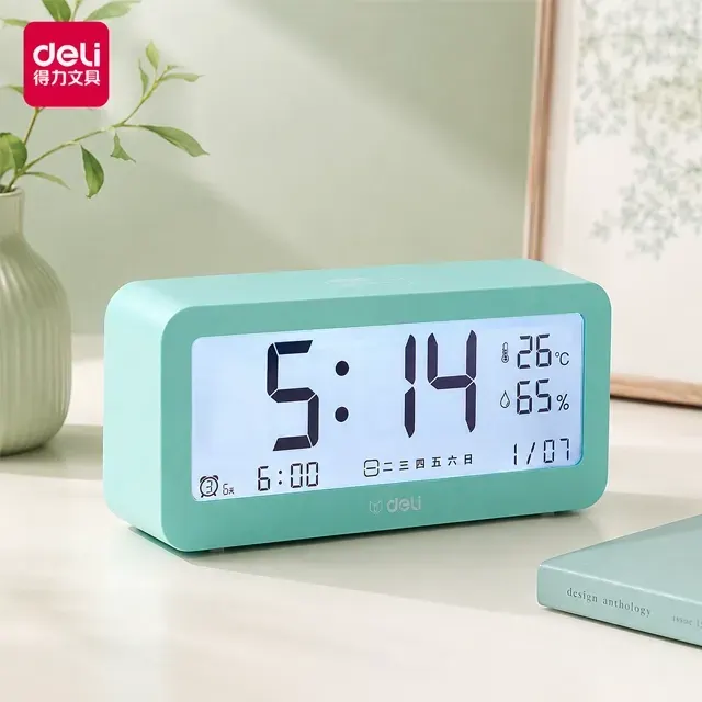 Deli Multifunctional Electronic Clock — Deli