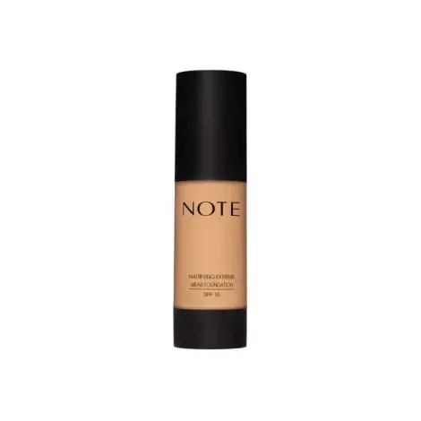 Note Mattifying Extreme Wear Foundation SPF 15 - Honey Beige 05 — NOTE sunscreen