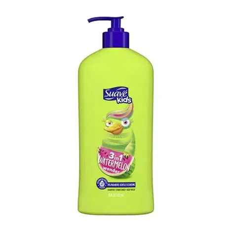 Suave Kids Watermelon Wonder 3 In 1 Shampoo + Conditioner + Body Wash 532ml — SUAVE hair care product