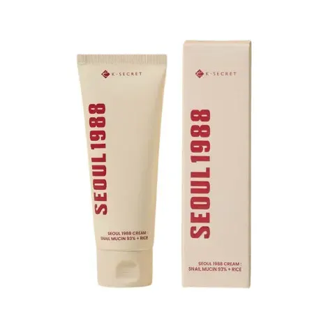 K-Secret Snail Mucin 93% + Rice Seoul 1988 Cream 100ml — K-SECRET moisturiser