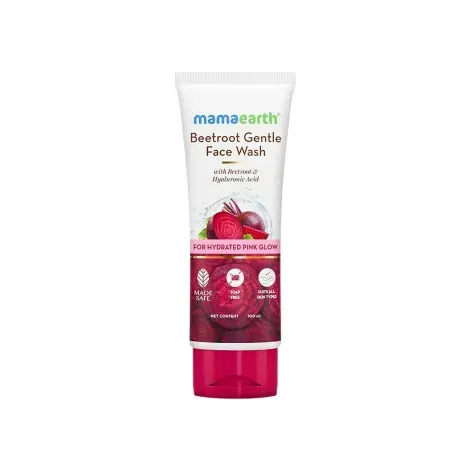 Mamaearth Beetroot Gentle Face Wash 100ml — MAMA EARTH face wash