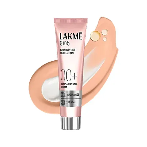 Lakme 9To5 Skin Stylist Collection 3% Niacinamide 30 SPF PA++ CC Cream - 01 Beige — LAKME face serum