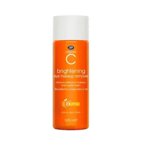 Boots Vitamin C Brightening Eye Makeup Remover 100ml — BOOTS face serum