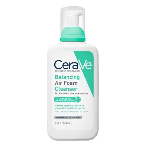 Cerave Balancing Air Foam Cleanser For Normal to Combination Skin 237ml — CERAVE face wash