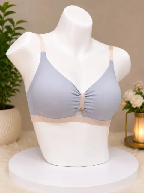 Sky Premium Love Nut Seamless Wireless Bra | Ultra Soft Light Padded Comfort Bra