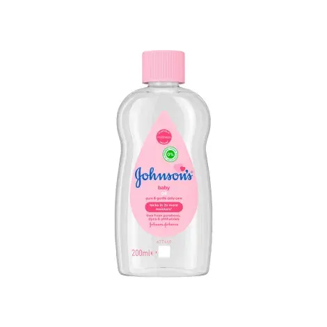 Johnson's Pure & Gentle Daily Care Baby Oil 200ml — JOHNSON'S oil