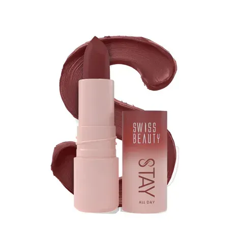 Swiss Beauty Stay All Day Lipstck - 08 Classy — SWISS BEAUTY beauty product