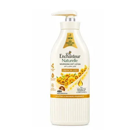 Enchanteur Naturelle French Lily Nourishing Soft Lotion 500ml — ENCHANTEUR moisturiser