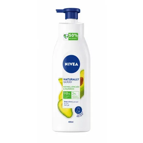 Nivea Naturally Good Natural Avocado & Pampering Body Lotion 400ml — NIVEA body care product