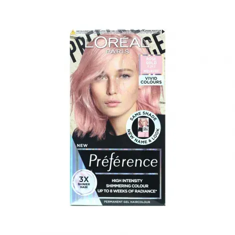 Loreal Hair Color Preference - 9.213 Rose Gold — LOREAL hair care product