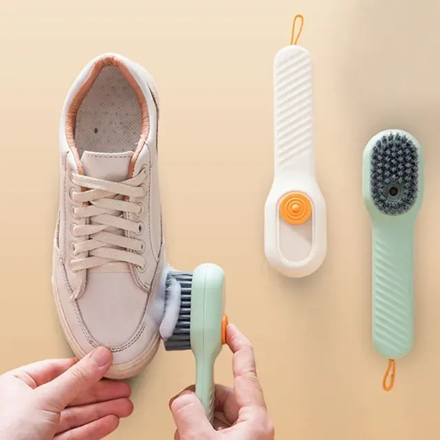 Shoes Clothes Brush with Soap Dispenser