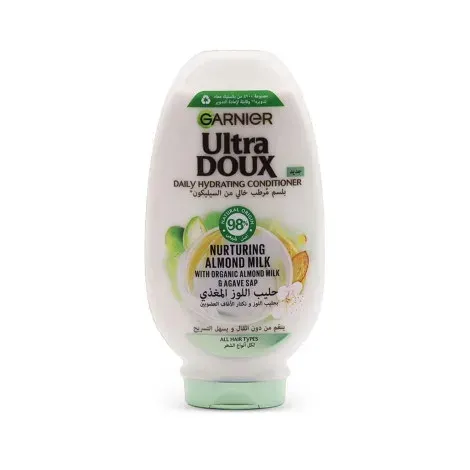 Garnier Ultra Doux Nourishing Almond Milk Daily Hydrating Conditioner 360ml — GARNIER hair care product