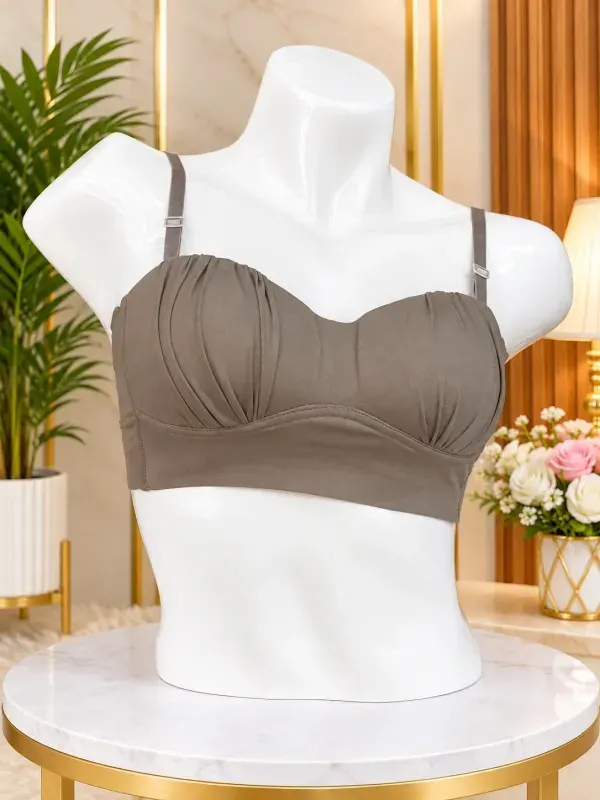 Ash Premium Stepless Padded Push-Up Bra | Seamless Comfort & Elegant Support