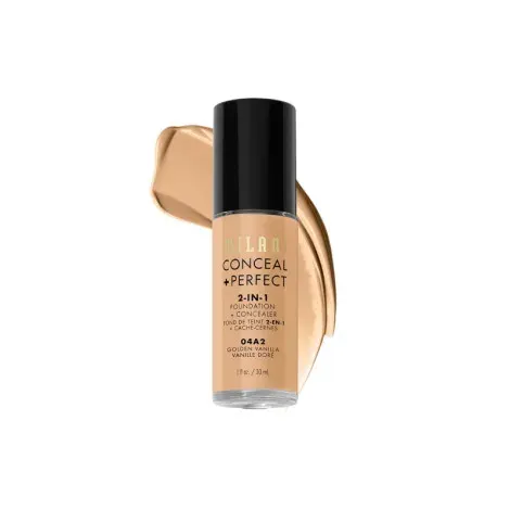 Milani Conceal Perfect 2in1 Foundation - 04A2 Golden Vanilla — Milani makeup product