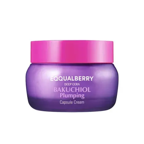 Eqqualberry Deep Cera Bakuchiol Plumping Capsule Cream 50ml — EQQUALBERRY moisturiser