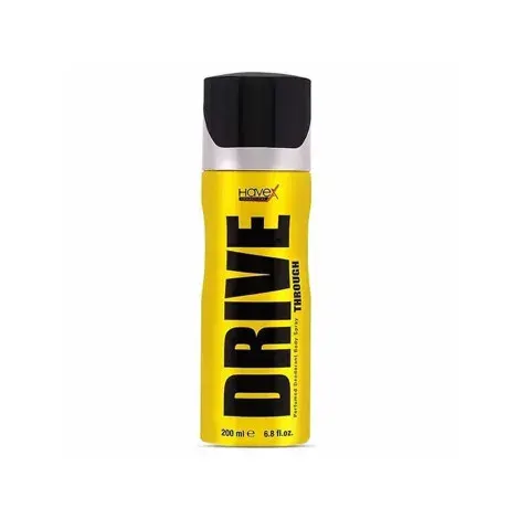 Havex Drive Through Perfumed Deodorant Body Spray 200ml — HAVEX fragrance