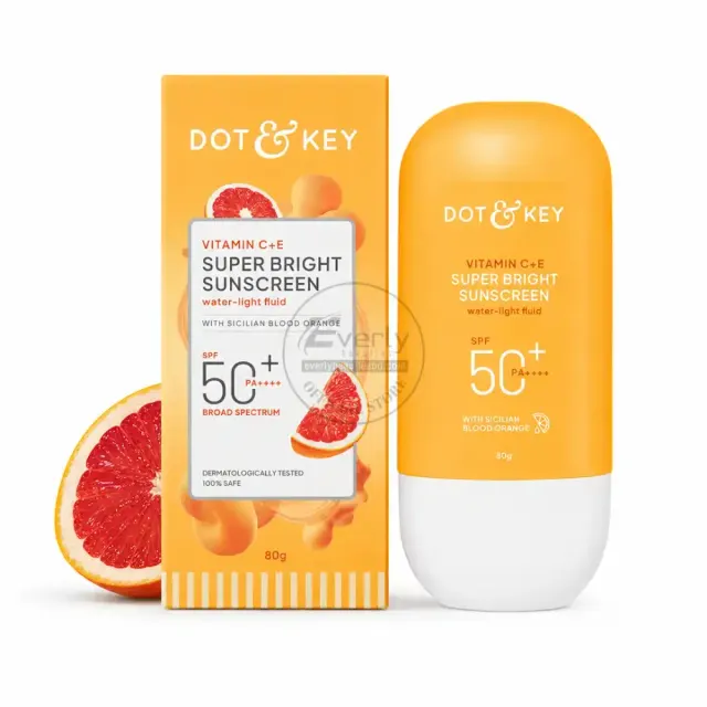 Dot & Key Vitamin C + E Super Bright Sunscreen SPF 50+ PA++++ With New-Age UV Filters — Dot & Key