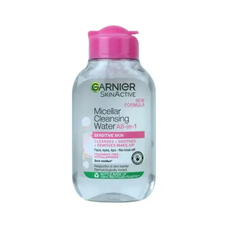 Garnier Micellar Cleansing Water All In 1 For Sensitive Skin 100ml — GARNIER cleanser