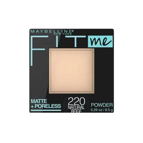 Maybelline Fit Me Matte And Poreless Pressed Powder - 220 Natural Beige — MAYBELLINE makeup product