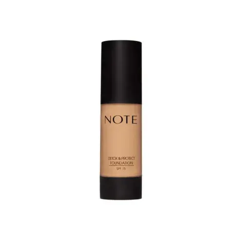 Note Detox & Protect Foundation SPF 15 - Honey Beige 05 — NOTE sunscreen