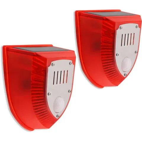 Solar Security Alarm Lights