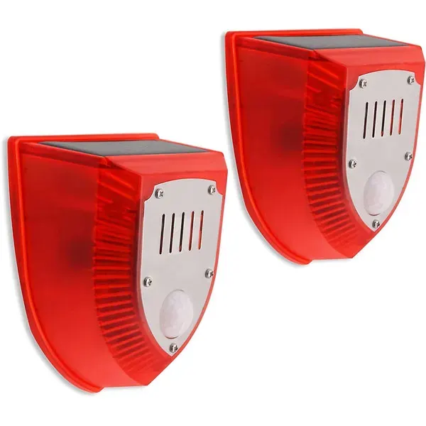 Solar Security Alarm Lights