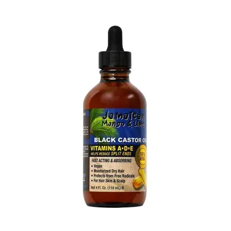 Jamaican Mango & Lime Vitamin A.D.E Black Castor Oil 118ml — JAMAICAN MANGO & LIME oil