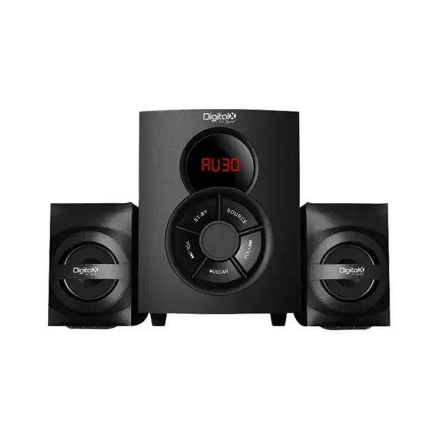 DigitalX X-F600BT 2.1 Multimedia Speaker with LED — Digital X