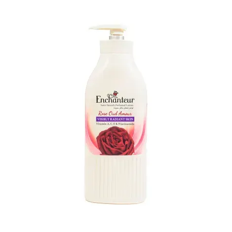 Enchanteur Rose Oud Amour Satin Smooth Perfumed Lotion 400ml — ENCHANTEUR moisturiser