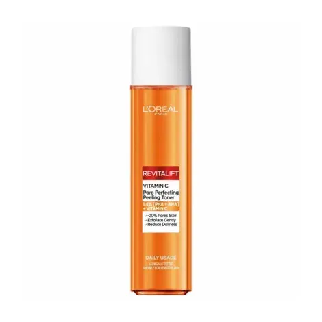 L'Oreal Revitalift Vitamin C Pore Perfecting Peeling Toner 180ml — LOREAL face serum