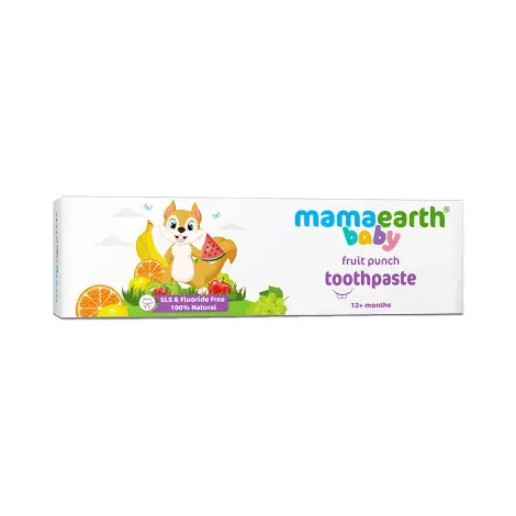 Mamaearth Baby Fruit Punch Toothpaste 12+ Months 50g — MAMA EARTH beauty product