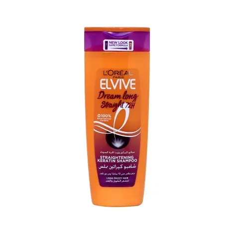 L'Oreal Elvive Dream Long Straight 72H Straightening Keratin Shampoo 400ml — LOREAL hair care product