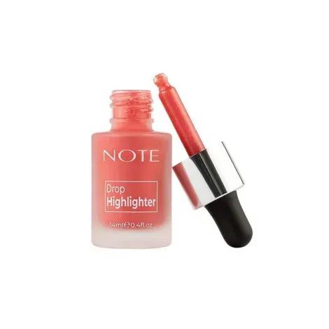 Note Drop Highlighter - 01 Pearl Rose — NOTE makeup product