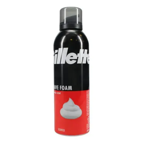 Gillette Original Scent Shave Foam Scented 200ml — GILLETTE grooming product