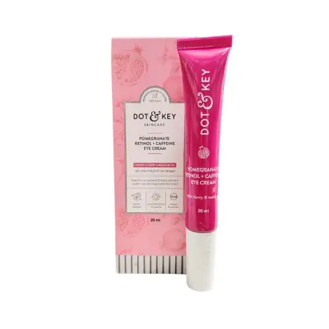 Dot & Key Pomegrante Retinol + Caffeine Eye Cream 20ml — DOT & KEY face serum