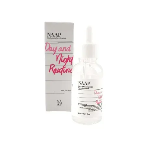 Naap Day & Night Routine Niacinamide Pore Ampoule 30ml — NAAP face serum