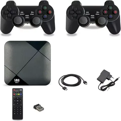 M8 Mini Game Player Android 9.0 TV Box S905 64GB 10000 Games — MX Android TV BOX