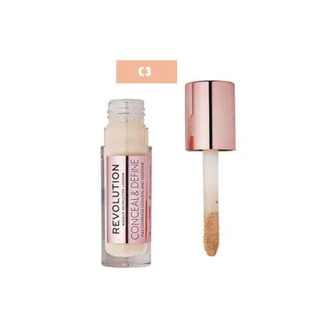 Makeup Revolution - Conceal & DefineLiquid Concealer - C3 — MAKEUP REVOLUTION makeup product